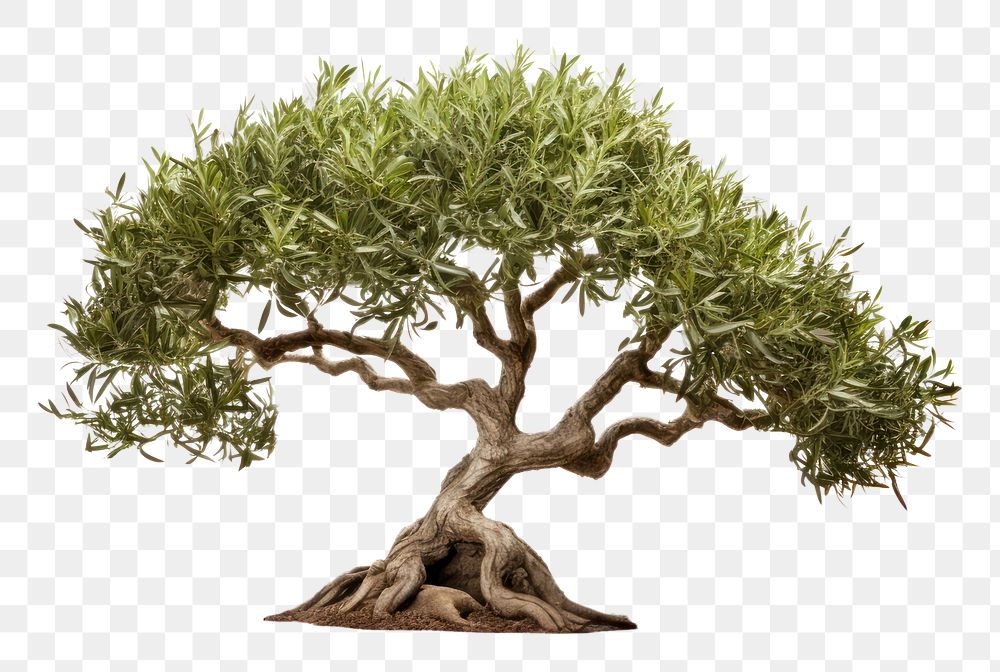 PNG  Indoor Olive Tree tree bonsai plant. AI generated Image by rawpixel.