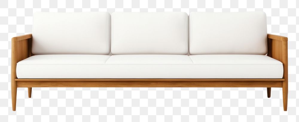 PNG Sofa Furniture furniture cushion pillow. AI generated Image by rawpixel.