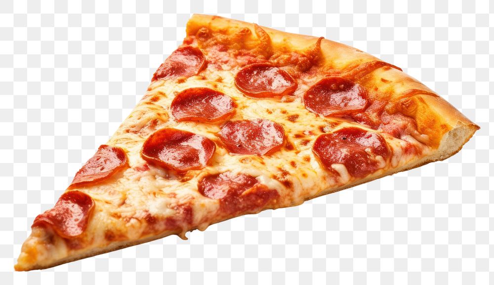 PNG Pizza slice food pepperoni. AI generated Image by rawpixel.