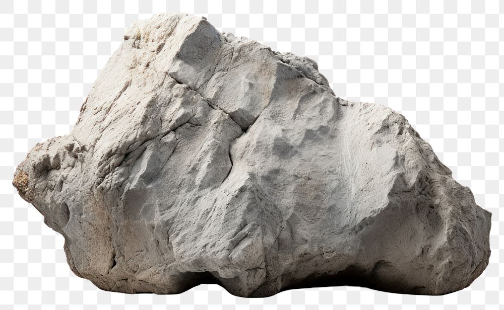 PNG Rock mineral white background sculpture. AI generated Image by rawpixel.