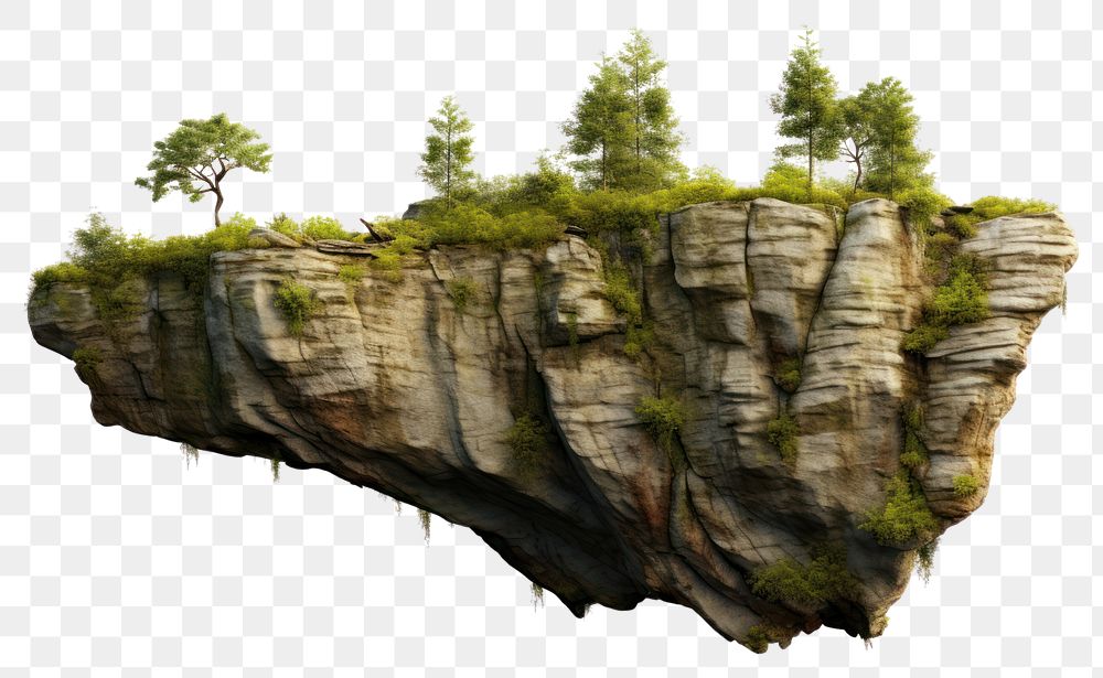 PNG Nature cliff landscape outdoors. AI generated Image by rawpixel.