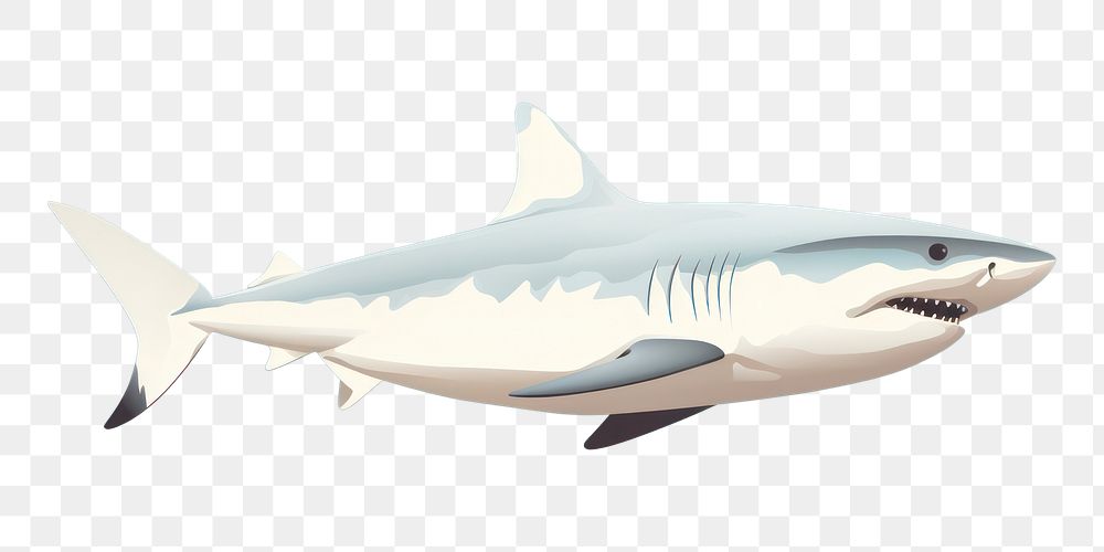 PNG Shark animal fish underwater. AI generated Image by rawpixel.