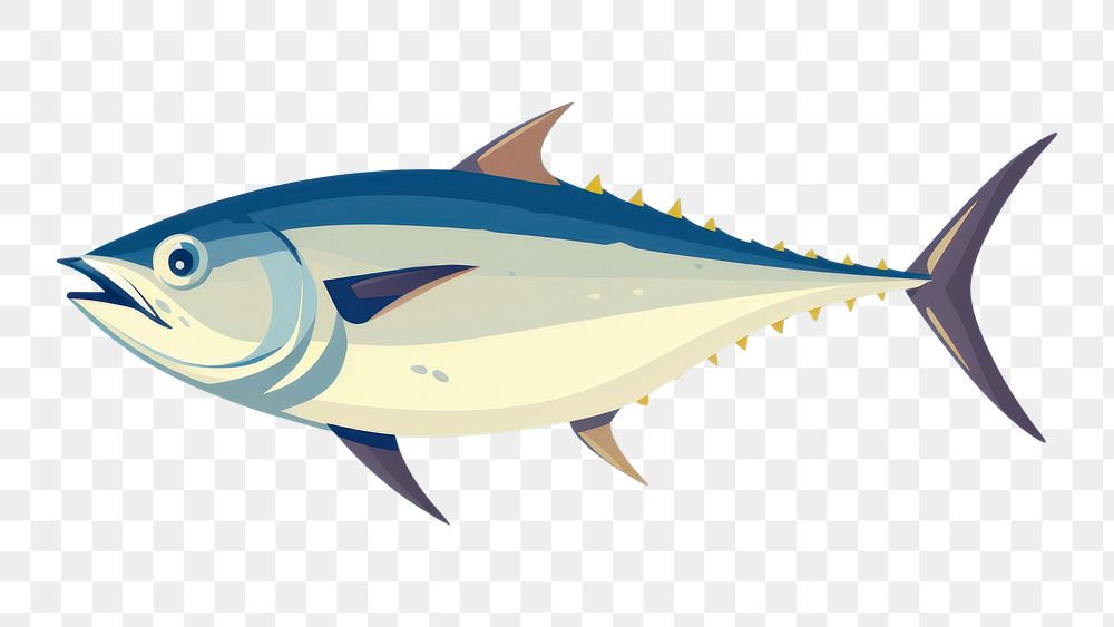 PNG Tuna fish animal seafood marine. 