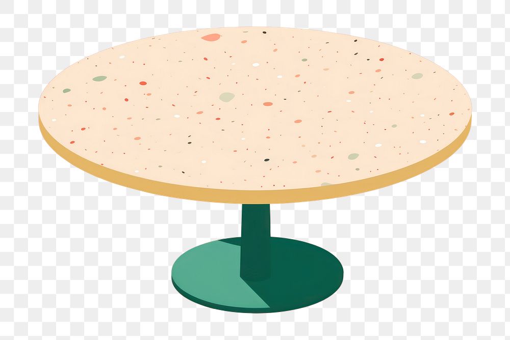 PNG Furniture table tabletop circle. AI generated Image by rawpixel.