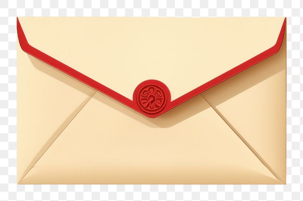 PNG Envelope mail red letterbox. AI generated Image by rawpixel.