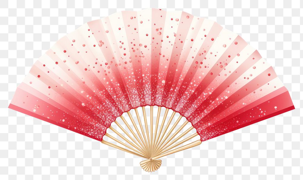 PNG Chinese red traditional fan white background chandelier umbrella. 