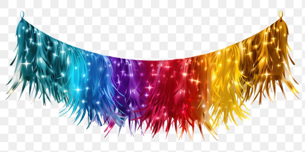 PNG Tinsel fireworks night white background. AI generated Image by rawpixel.