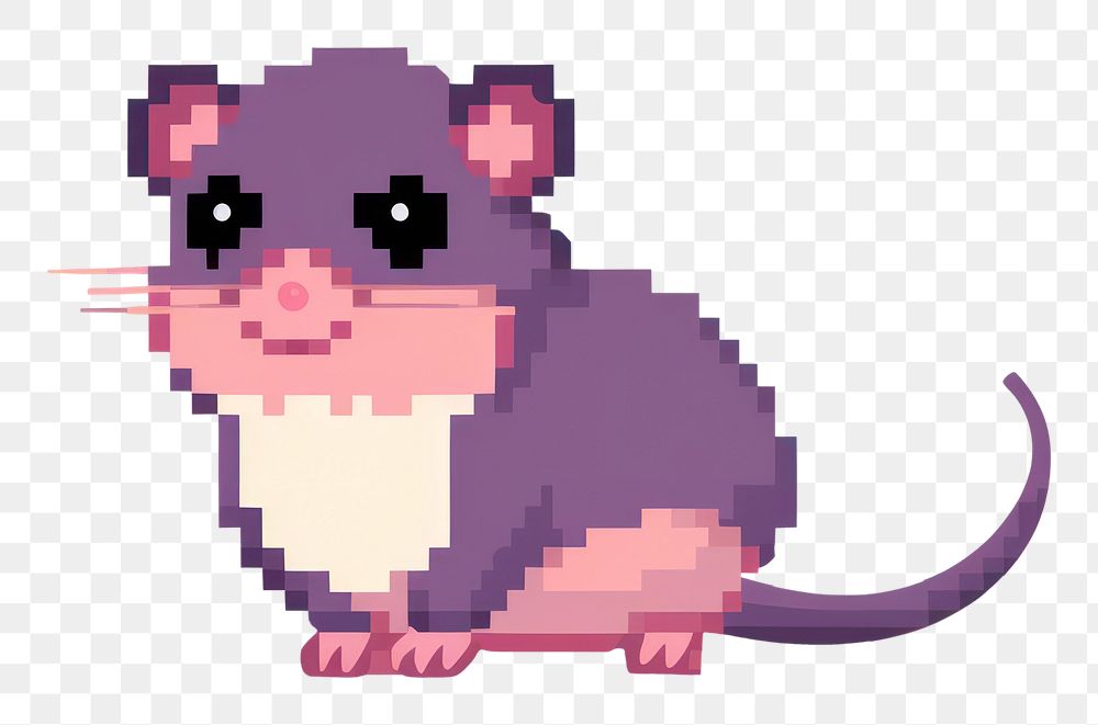 PNG Cute rat animal mammal carnivora. AI generated Image by rawpixel.
