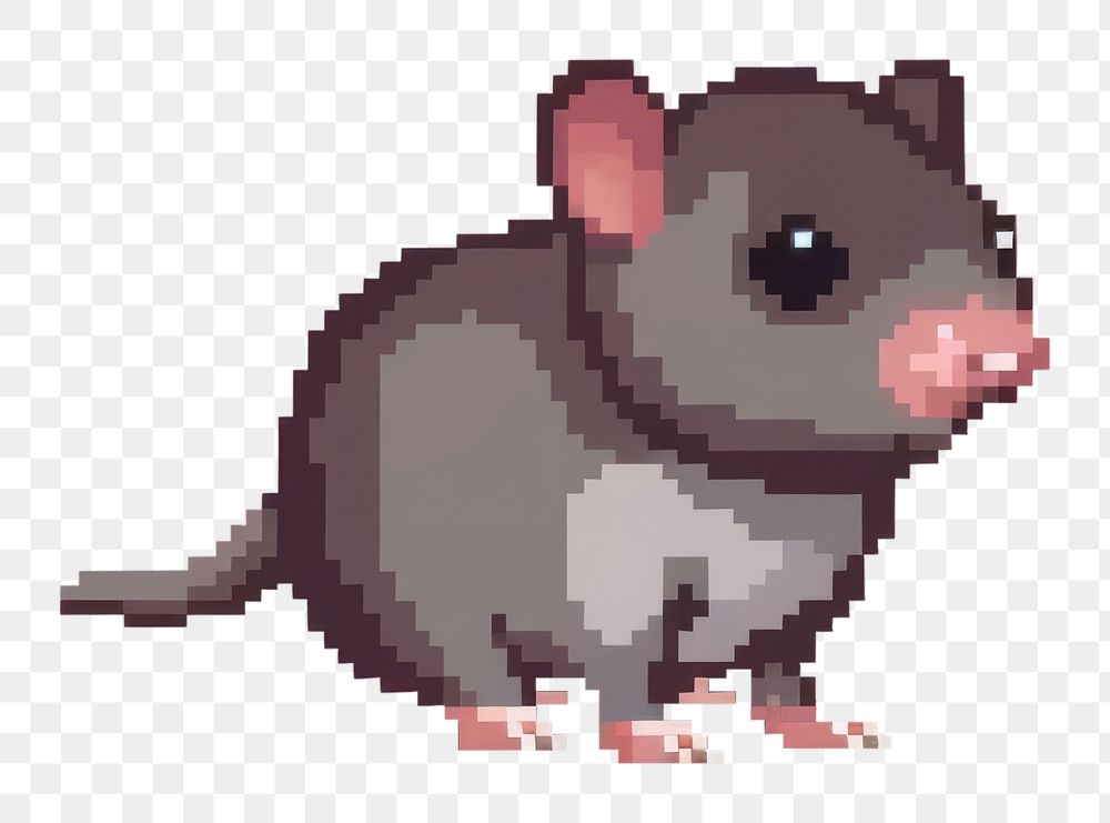 PNG Cute rat animal mammal muroidea. AI generated Image by rawpixel.