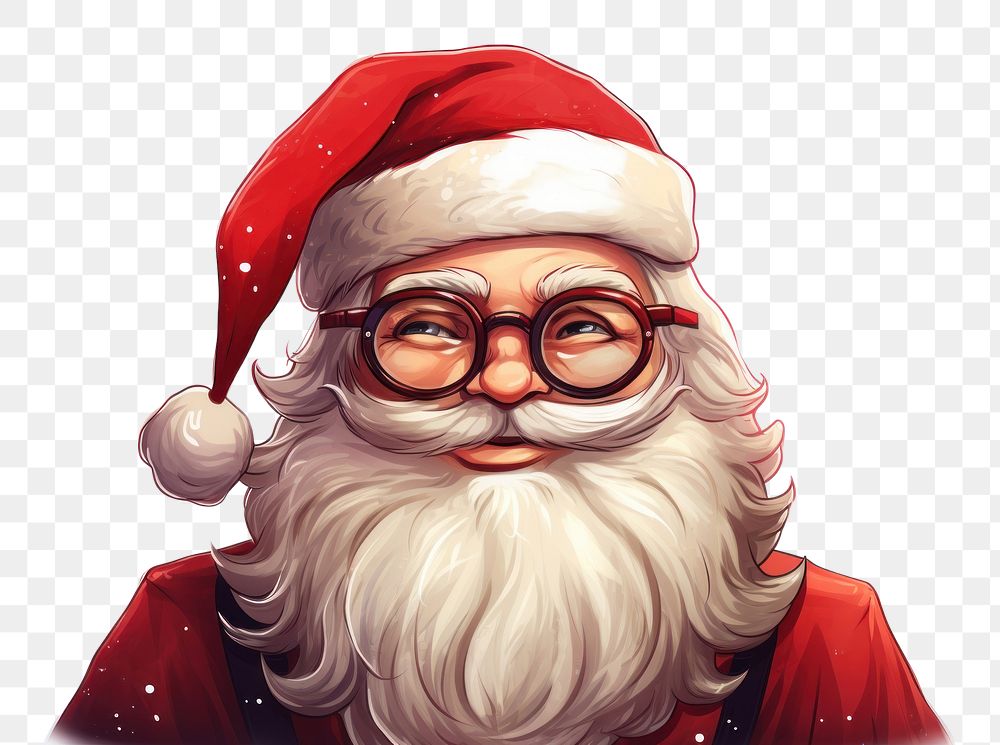 PNG Santa Claus christmas cartoon santa claus. AI generated Image by rawpixel.