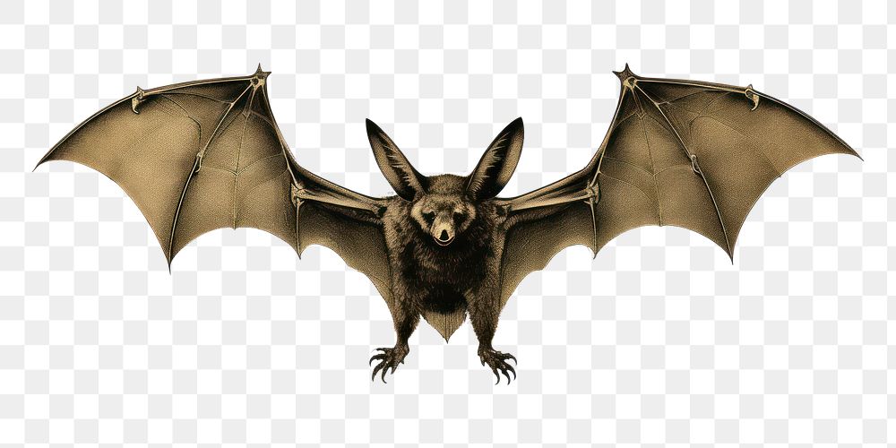 PNG Bat bat wildlife drawing. 