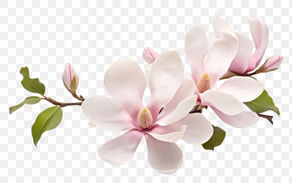 Flower magnolia blossom orchid. AI generated Image by rawpixel.