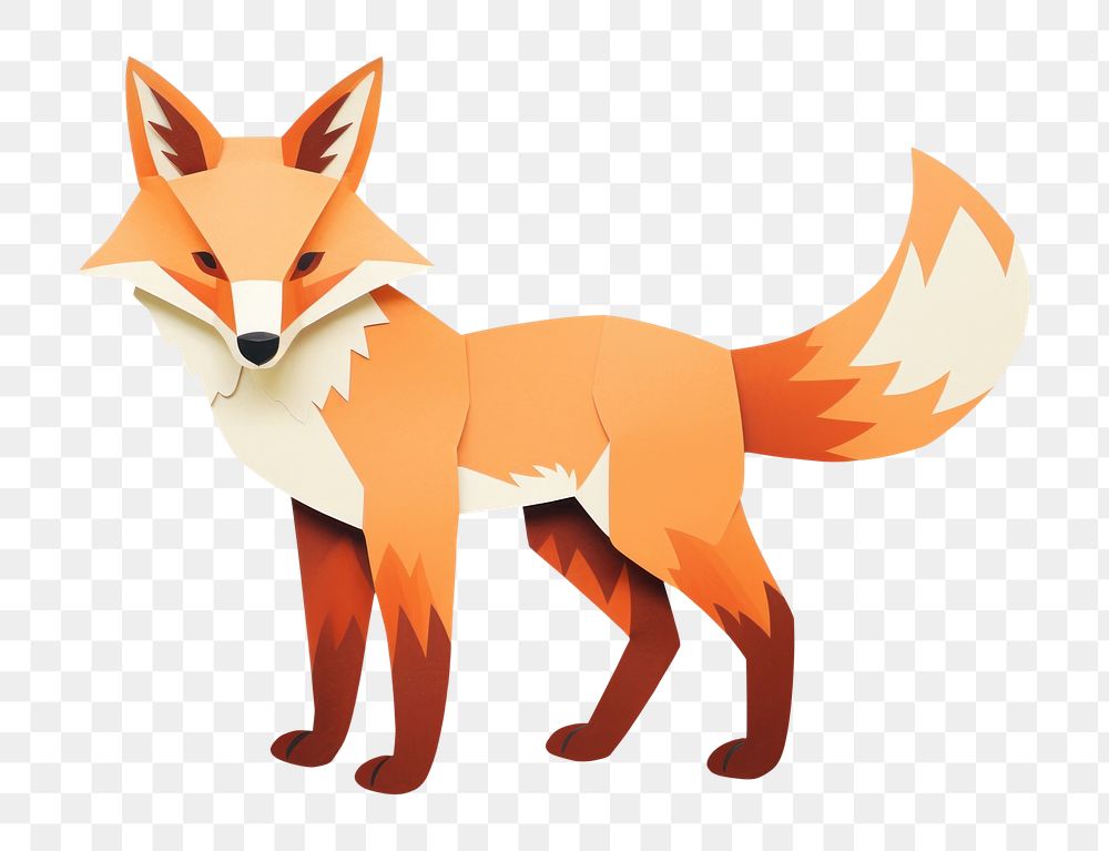 PNG Fox animal mammal representation. AI generated Image by rawpixel.