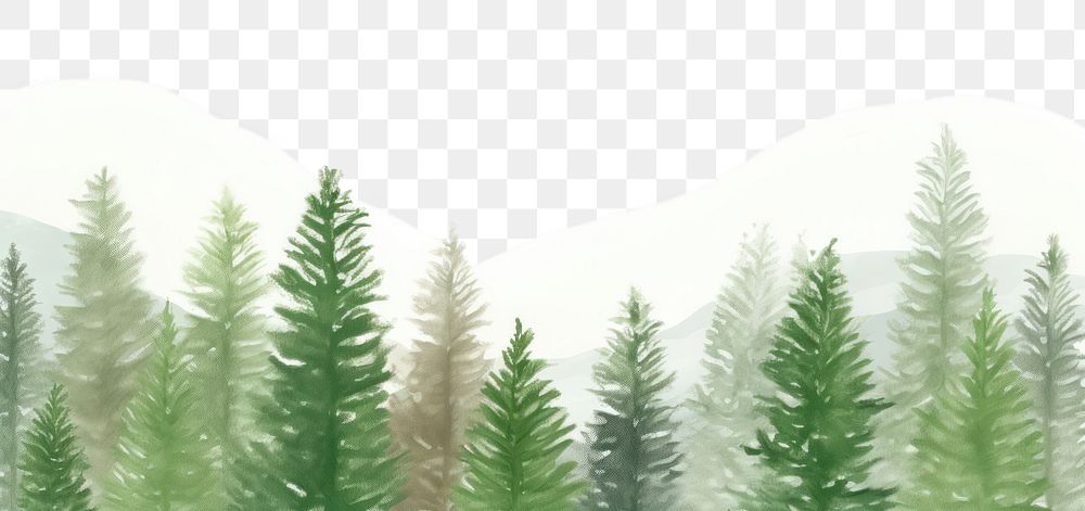 PNG  Landscape green tree backgrounds. AI generated Image by rawpixel.