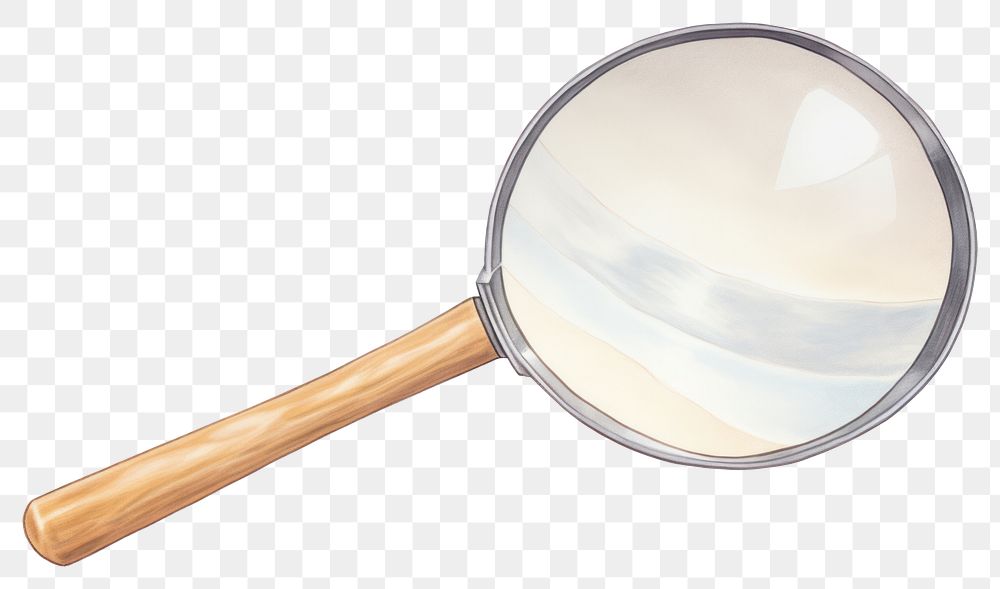 PNG Magnifying glass. AI generated Image by rawpixel.