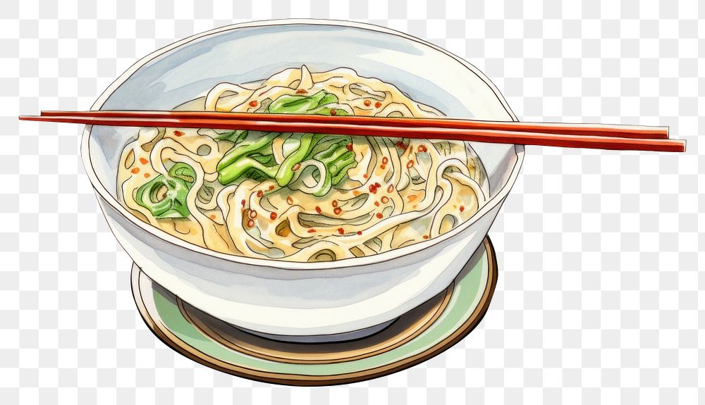 PNG Noodle chopsticks food meal. AI generated Image by rawpixel.