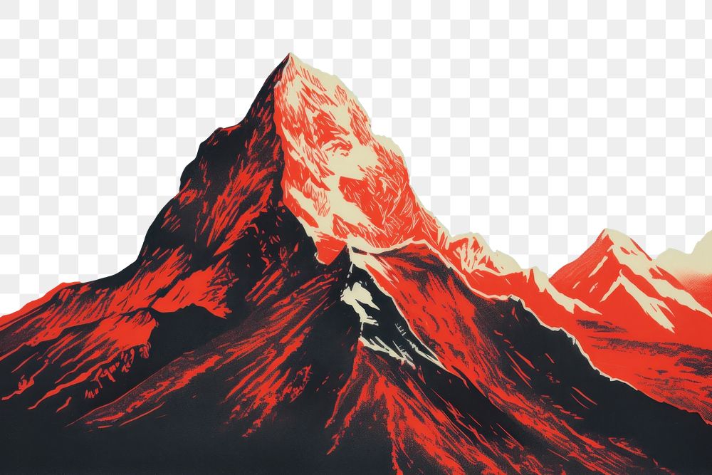 PNG Everest mountain outdoors volcano. AI generated Image by rawpixel.