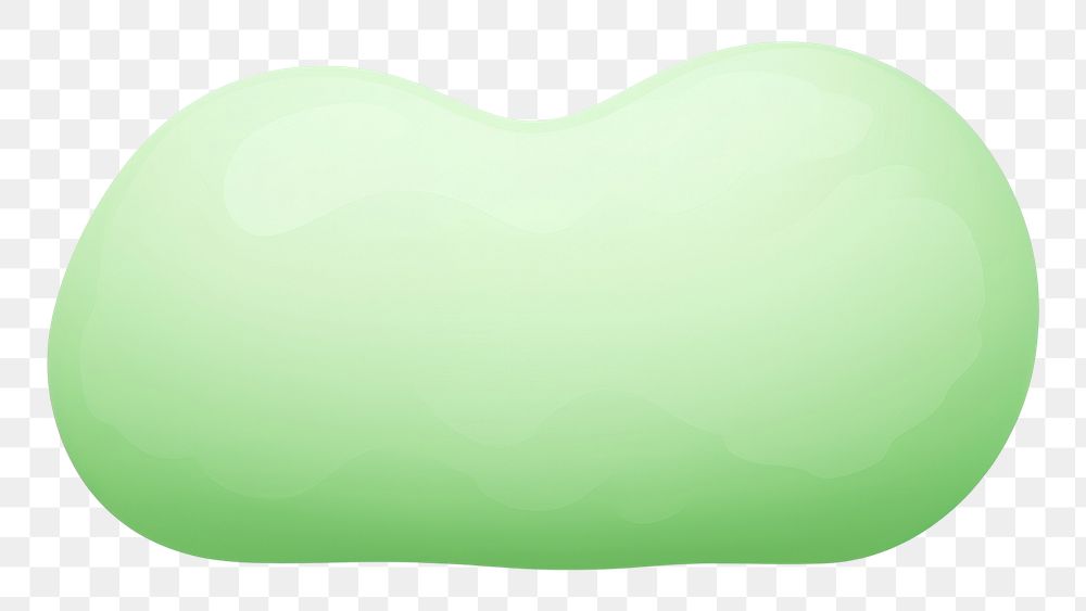PNG  Blob green white background simplicity. AI generated Image by rawpixel.