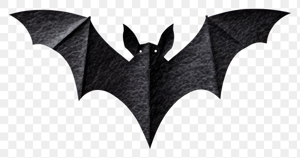 PNG Halloween bat white background celebration creativity. AI generated Image by rawpixel.