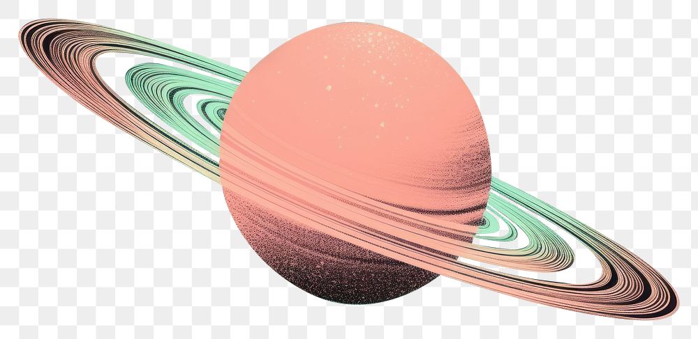 PNG Saturn astronomy planet space. AI generated Image by rawpixel.