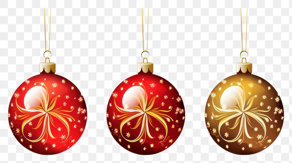 PNG Christmas balls earring white background illuminated. AI generated Image by rawpixel.