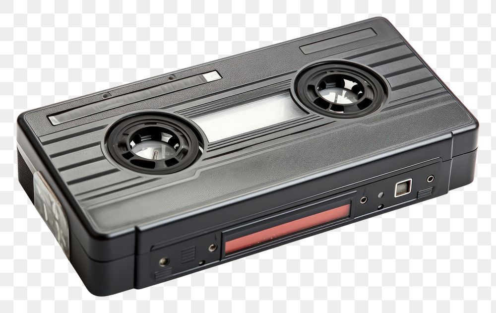 PNG  Old video tape electronics technology multimedia. AI generated Image by rawpixel.