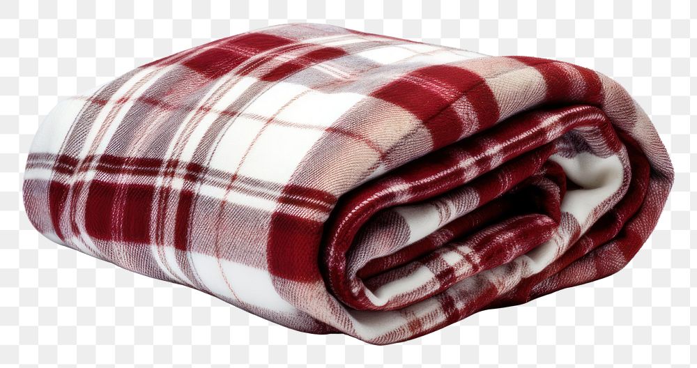 PNG Soft blanket plaid white background textile. AI generated Image by rawpixel.