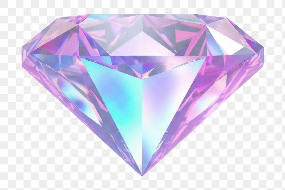 PNG  Diamond icon gemstone jewelry white background