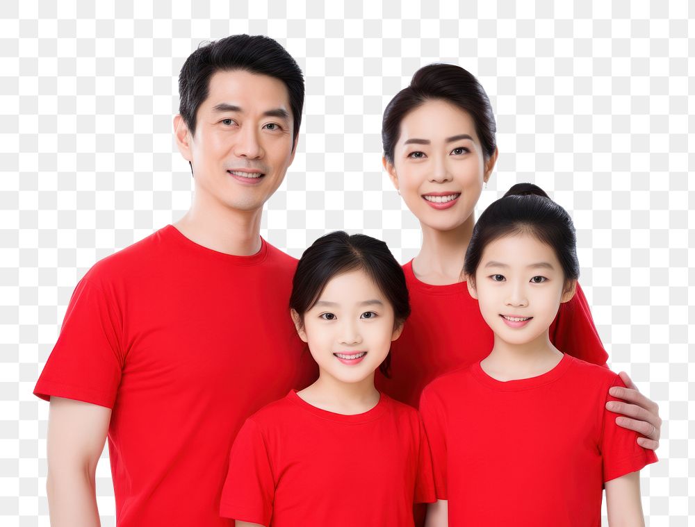 PNG T-shirt family adult togetherness. AI generated Image by rawpixel.
