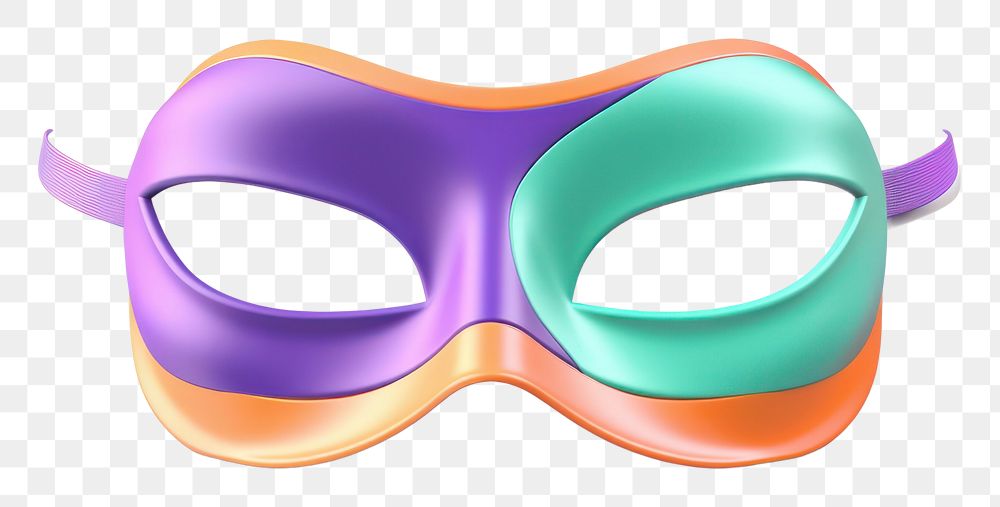 PNG  A fancy eye mask purple white background celebration. AI generated Image by rawpixel.