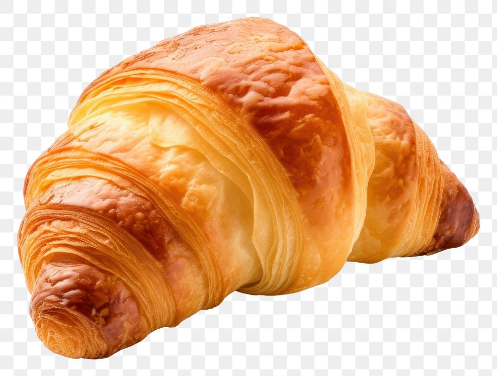 PNG Croissant bread food viennoiserie. AI generated Image by rawpixel.