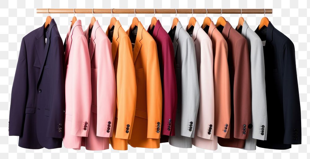 Sleeve arrangement coathanger outerwear. AI generated Image by rawpixel.