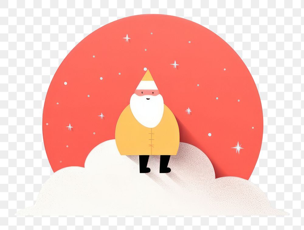PNG Santa Claus snowman winter celebration. AI generated Image by rawpixel.