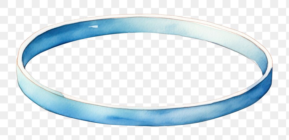 PNG blue bracelet, fashion accessory, transparent background