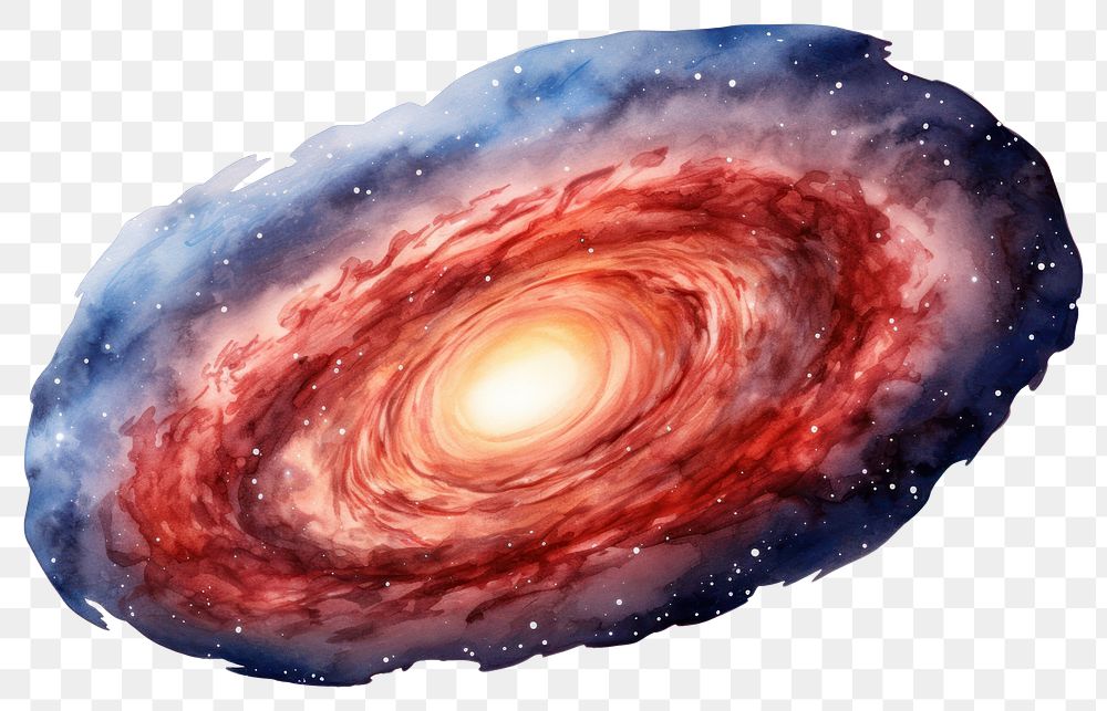 PNG  Andromeda Galaxy astronomy nebula galaxy. AI generated Image by rawpixel.