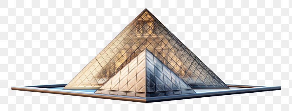 PNG  PARIS pyramid architecture building