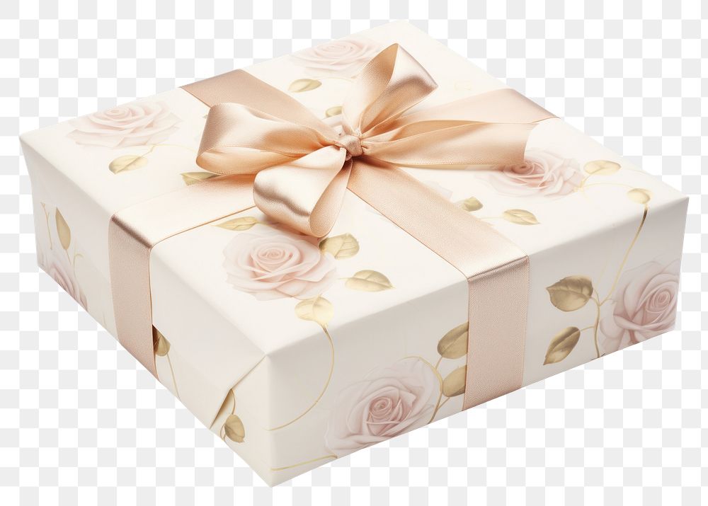 PNG Wedding gift box white background celebration. AI generated Image by rawpixel.