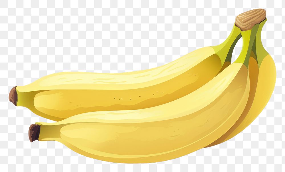 PNG  Banana banana plant food. AI generated Image by rawpixel.