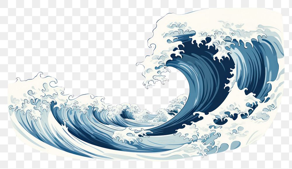Ocean sea splashing breaking. AI generated Image by rawpixel.