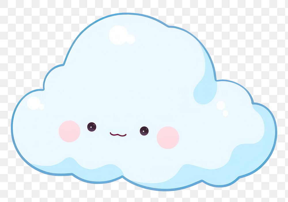 PNG Cloud sky outdoors cartoon. AI generated Image by rawpixel.
