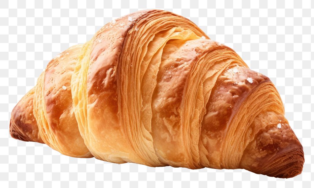 PNG Croissant bread food viennoiserie. AI generated Image by rawpixel.
