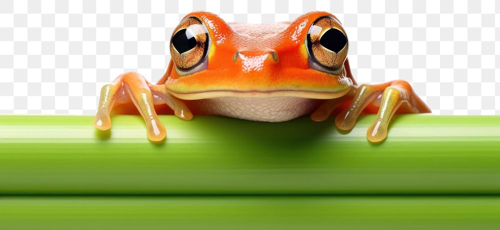 PNG Tomato frog amphibian wildlife animal. AI generated Image by rawpixel.
