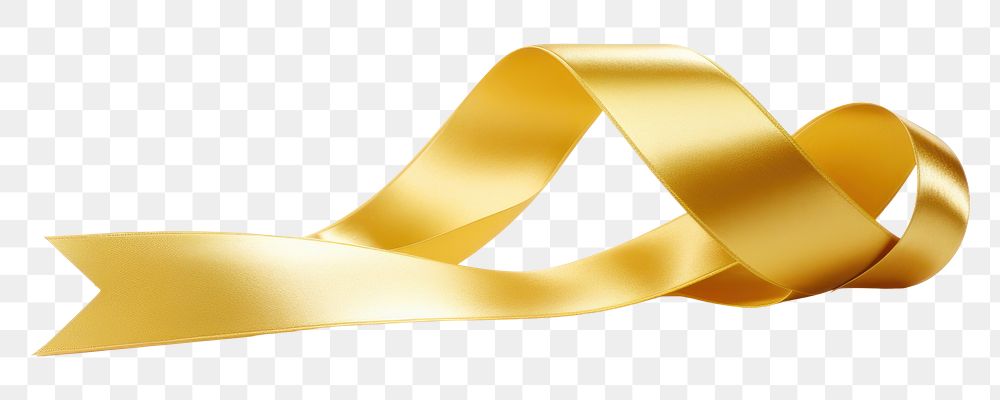 PNG Gold celebration accessory ribbon. AI generated Image by rawpixel.