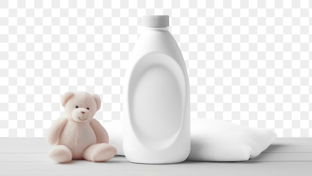 Laundry soap bottle png, transparent background