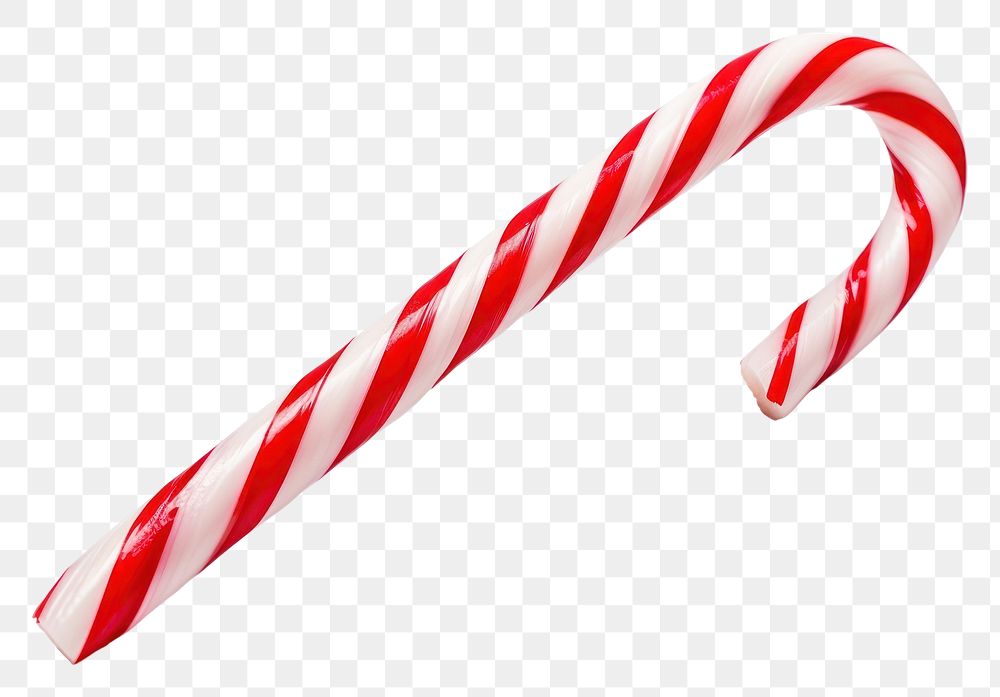 PNG Christmas candy cane confectionery white background lollipop. 