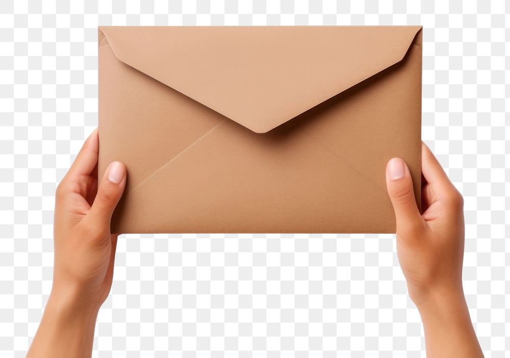 PNG  Mailer Box mail envelope holding. AI generated Image by rawpixel.