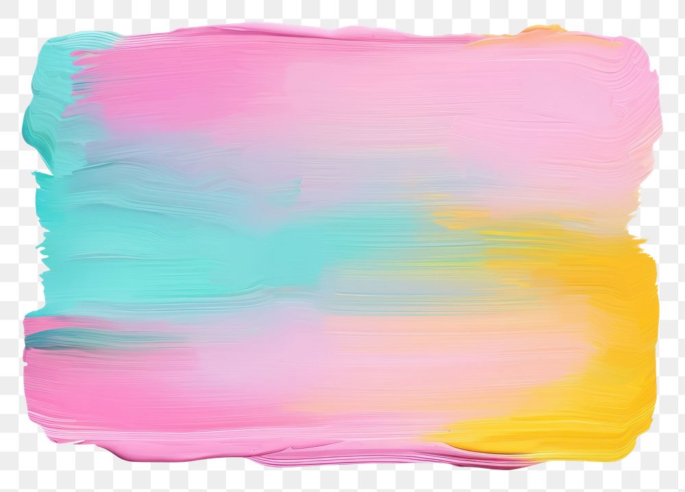 PNG  Flat colorful pastel paint brushstroke backgrounds rectangle painting