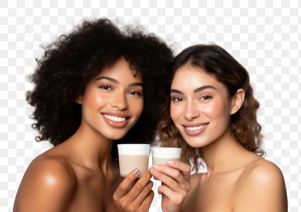 PNG Smile cup togetherness refreshment. AI generated Image by rawpixel.