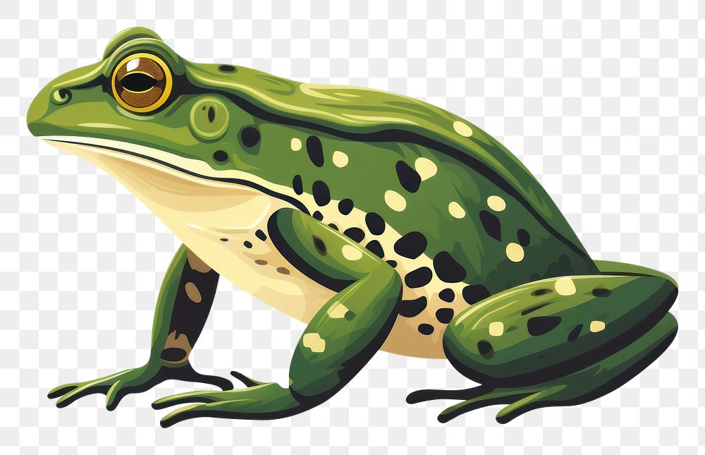 Amphibian wildlife animal frog. AI generated Image by rawpixel.