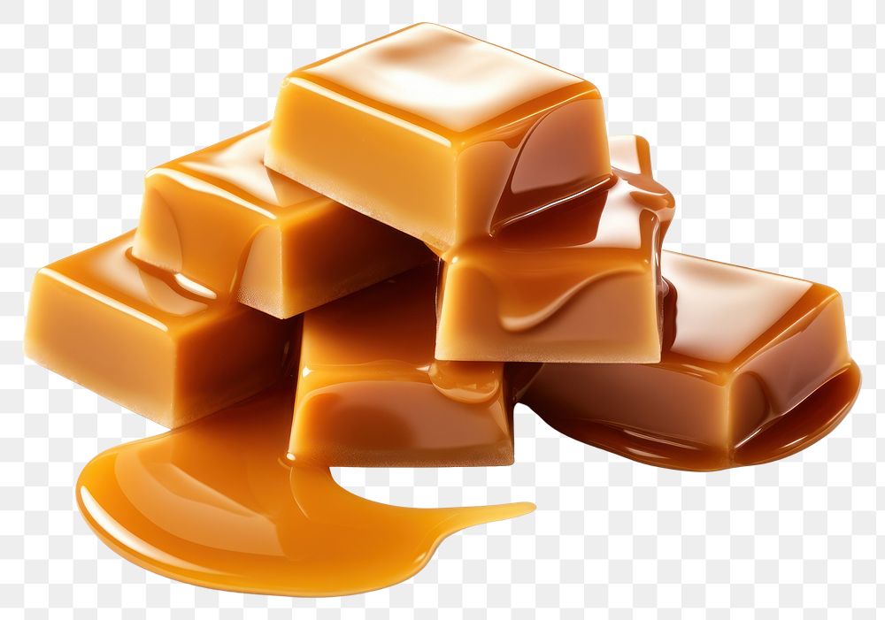 PNG  Chocolate dessert caramel candy. AI generated Image by rawpixel.